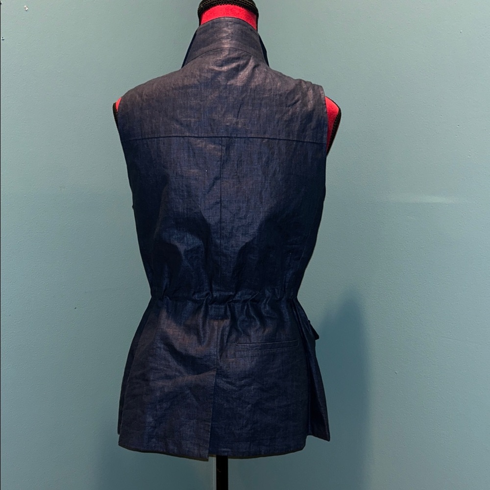 Peter Millar Women's Sleeveless Navy Jacket Size Small - Picture 7 of 13